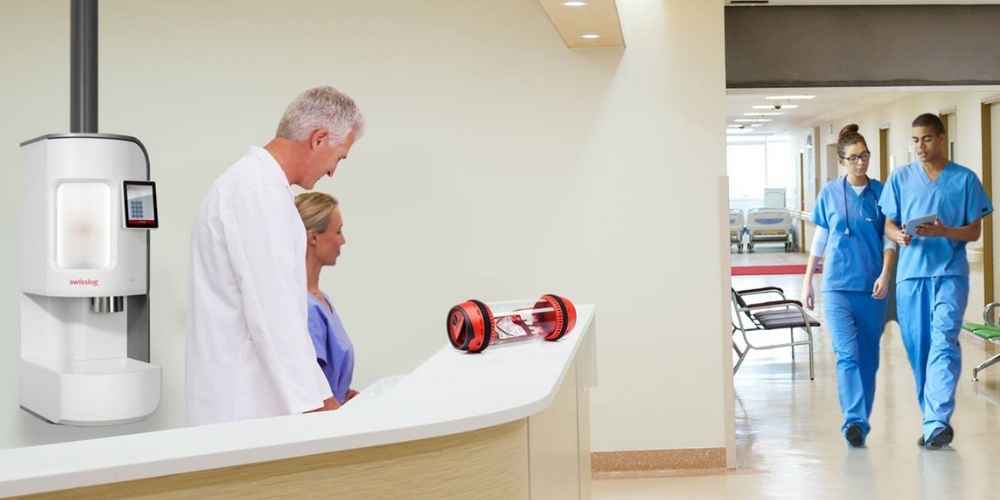 Implementação do correio pneumático em hospitais