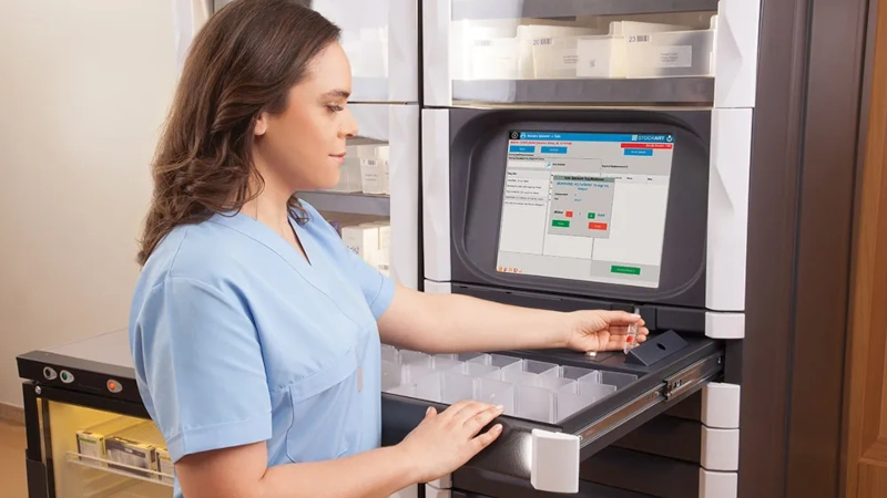 gestão de medicamentos com dispensário eletrônico