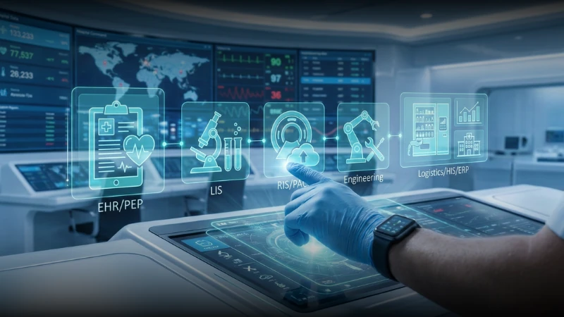 integração tecnológica hospitalar