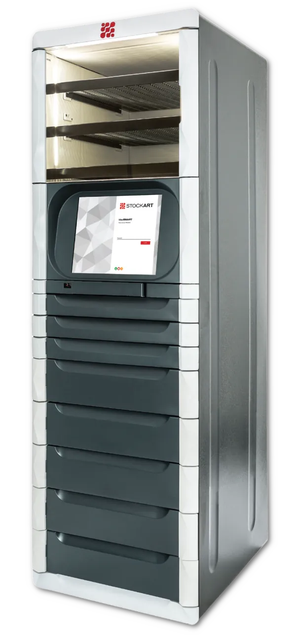 dispensário eletrônico de medicamentos e materiais